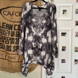 ♻️long patterned top